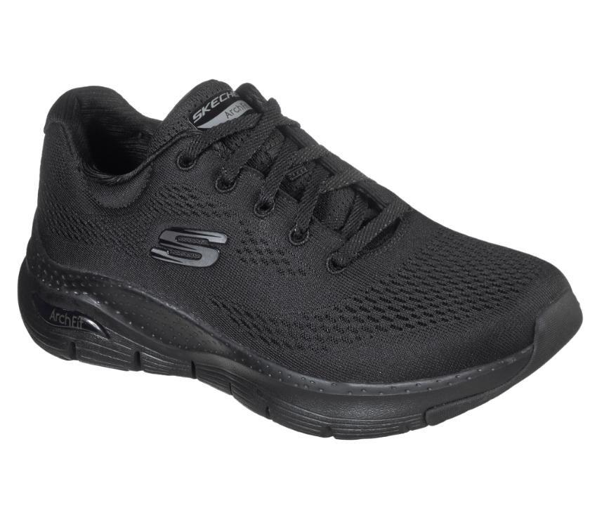 Skecher's Women's Arch Fit Big Appeal Black | Music Room Shoes